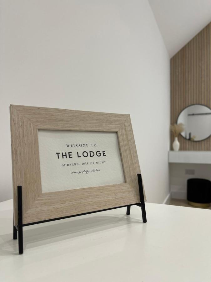 The Lodge Hideaway In Cowes Gurnard Eksteriør billede