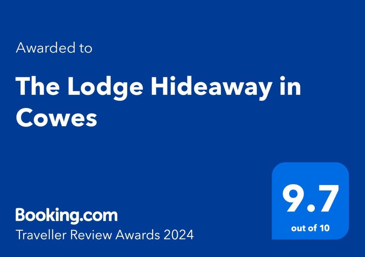 The Lodge Hideaway In Cowes Gurnard Eksteriør billede
